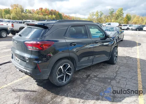 2021 Chevrolet Trailblazer Awd Rs z USA, uszkodzony, nr VIN KL79MUSLXMB147704